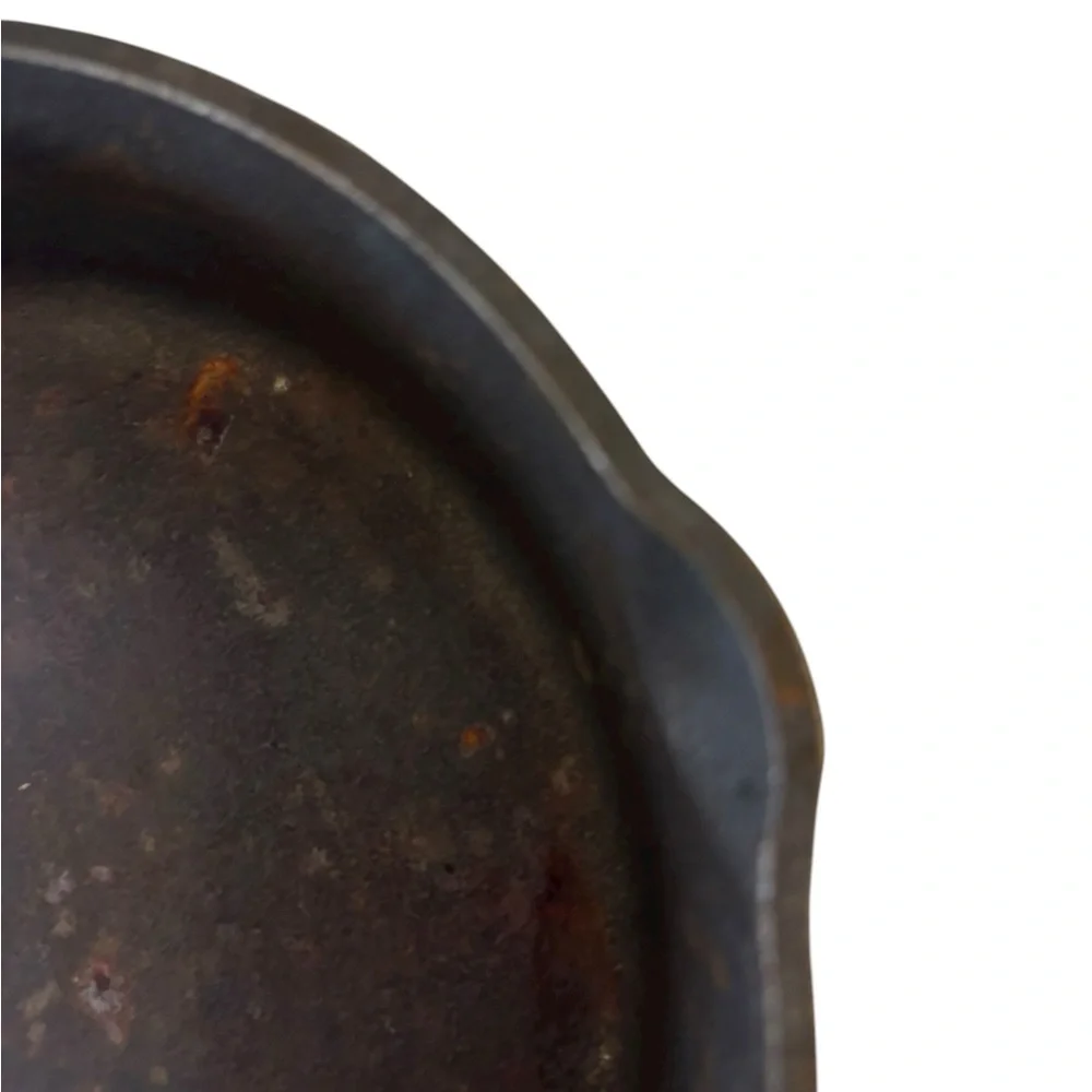 Lodge Vintage Cast Iron Skillet Bundle 2 Piece Set 6.5” Made In USA